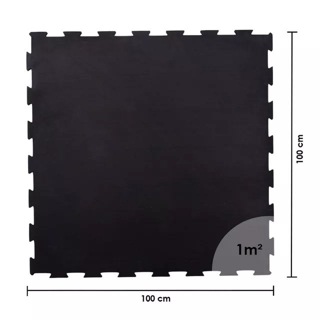 Záťažová podložka inSPORTline Puzleto 100x100x1,5 cm