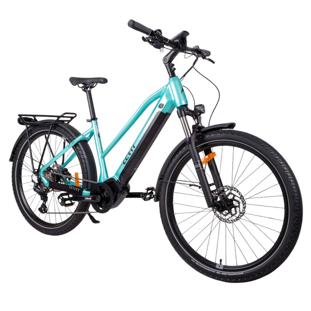 Trekingový elektrobicykel Levit Atlas Vinka Midstep 630 27,5" - Mint Pearl