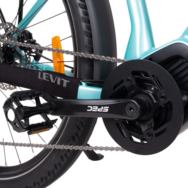 Trekingový elektrobicykel Levit Atlas Vinka Midstep 630 27,5" - Mint Pearl