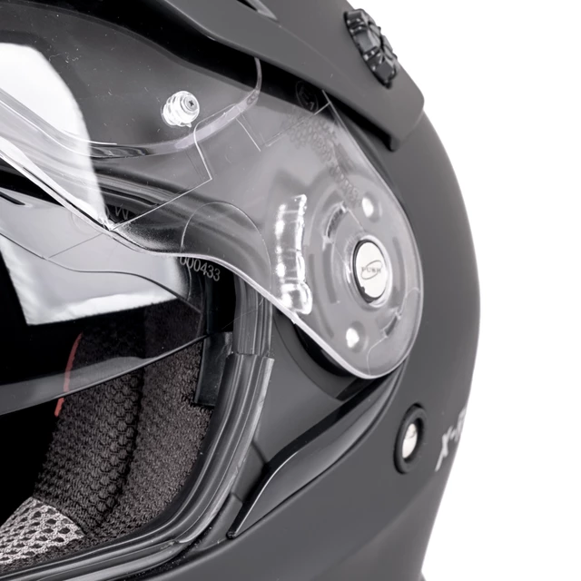 Moto prilba W-TEC Valso - 2.akosť - čierna