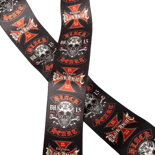 Traky W-TEC Black Heart Suspenders