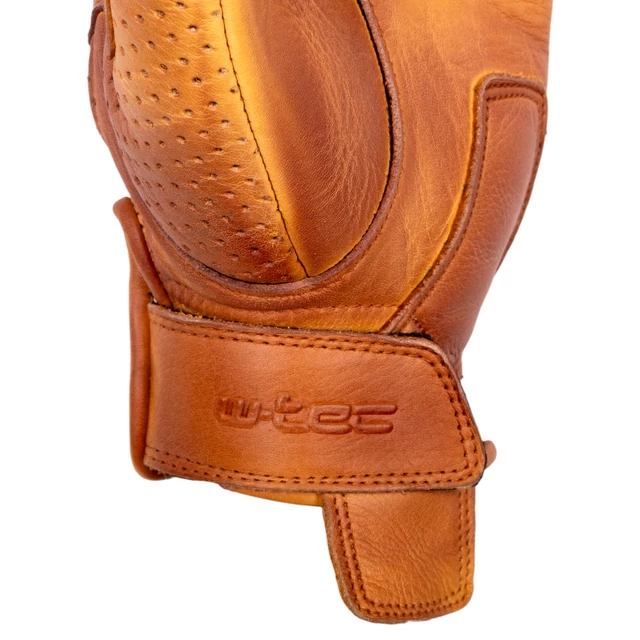 Letné kožené moto rukavice W-TEC Gatorrano