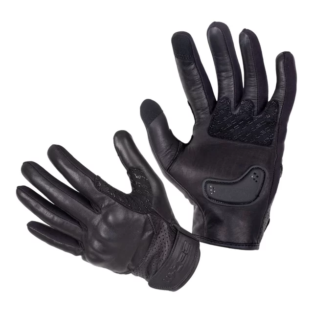 Moto rukavice W-TEC Black Heart Ravenero - čierna