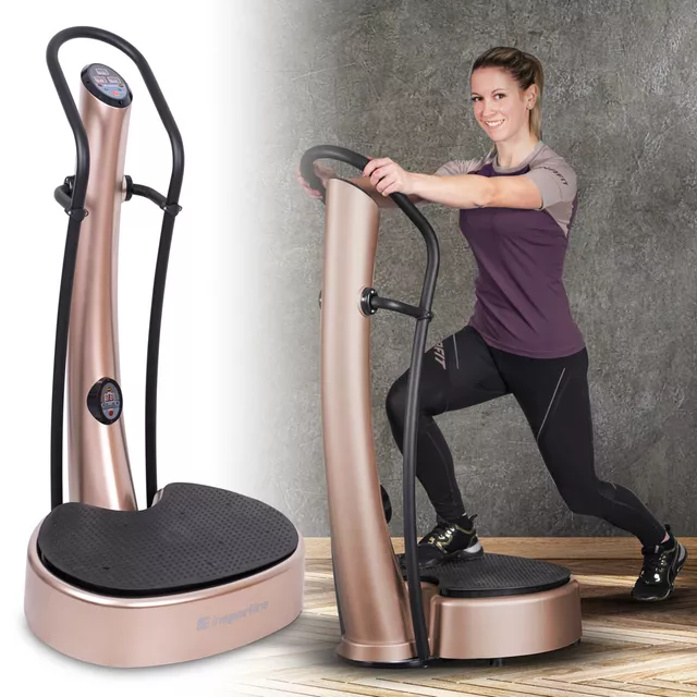 VibroGym inSPORTline Lotos - hnedá - hnedá