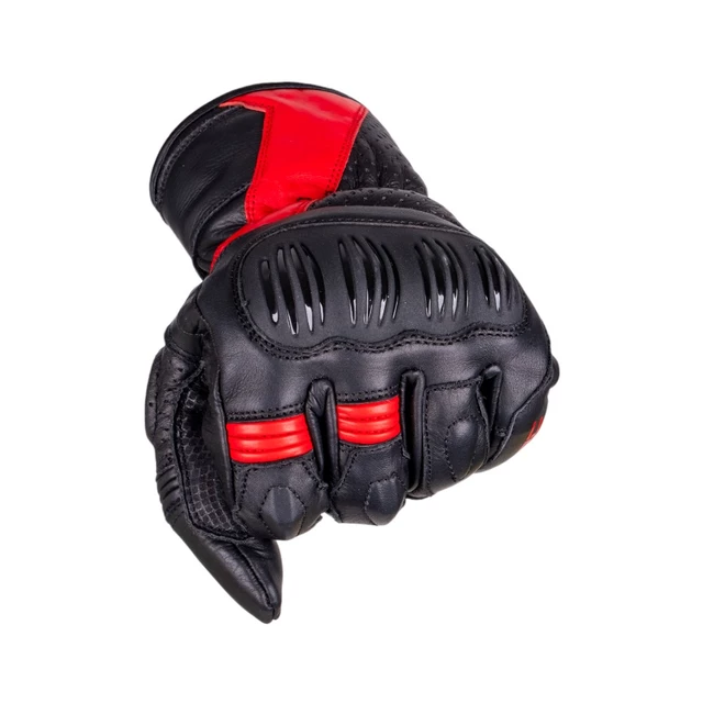 Moto rukavice W-TEC Bowia - čierno-červená