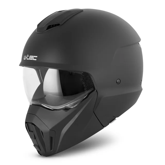 Modulárna prilba W-TEC Satalone - Black Matt