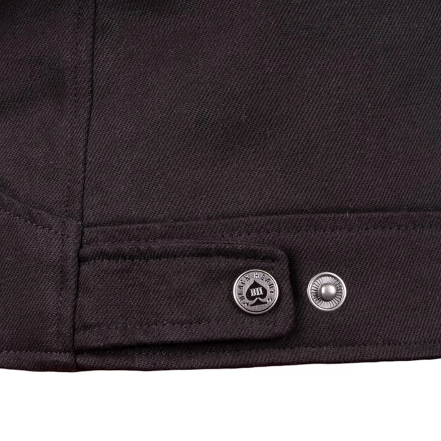 Bunda na chopper W-TEC Black Heart Ruffster - čierno-červená