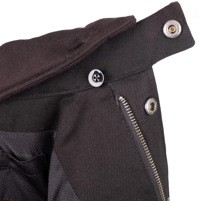 Bunda na chopper W-TEC Black Heart Ruffster - čierno-červená