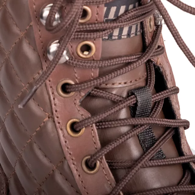 Dámske moto topánky W-TEC Leocia Brown