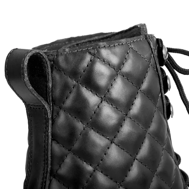 Dámske moto topánky W-TEC Leocia Black