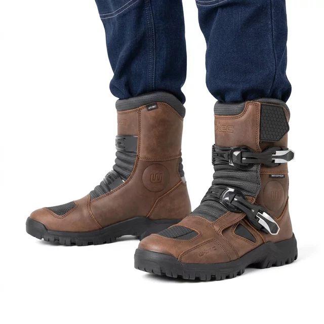 Moto topánky W-TEC Lougamax CE - čierna