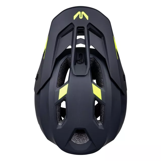 Downhill prilba W-TEC Calheto - Black Neon
