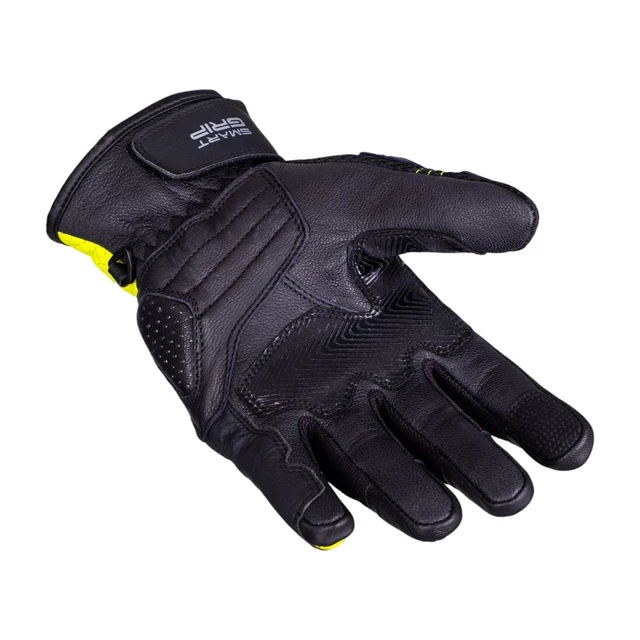 Moto rukavice W-TEC Janstur - čierna-fluo
