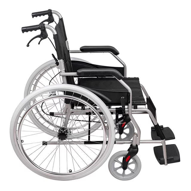 Mechanický skladací invalidný vozík inSPORTline Jakesully odľahčený so svetlými kolesami • 13kg • do 100kg