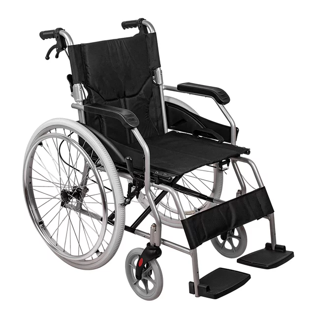 Mechanický skladací invalidný vozík inSPORTline Jakesully odľahčený so svetlými kolesami • 13kg • do 100kg