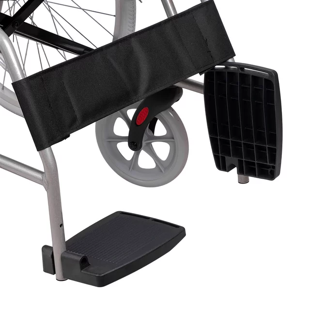 Mechanický skladací invalidný vozík inSPORTline Jakesully odľahčený so svetlými kolesami • 13kg • do 100kg