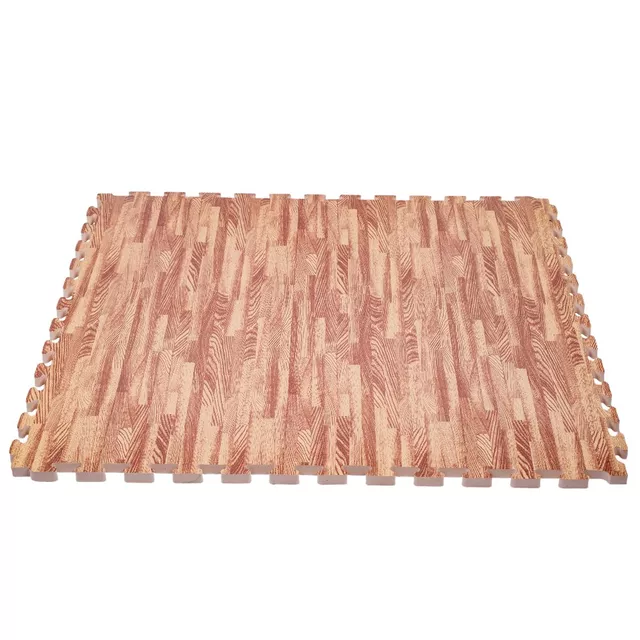 Puzzle tatami podložka inSPORTline Zemalpro 100x100x2 cm - motív trávníka