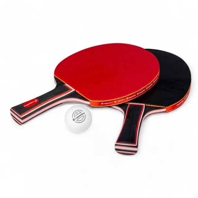 Súprava na pingpong inSPORTline Ekholm - sieťka, 2 rakety, 4 loptičky
