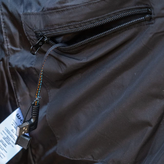 Pánska vyhrievaná bunda W-TEC HEATborg - Khaki