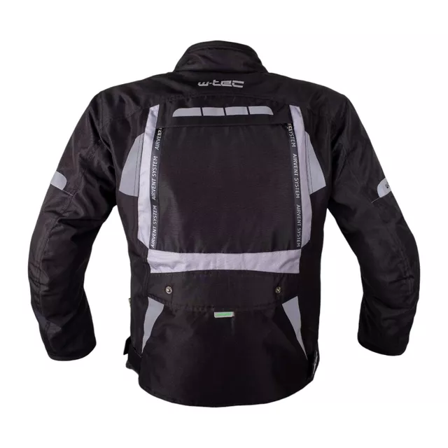 Moto bunda W-TEC Gelnair EVO - čierna-fluo