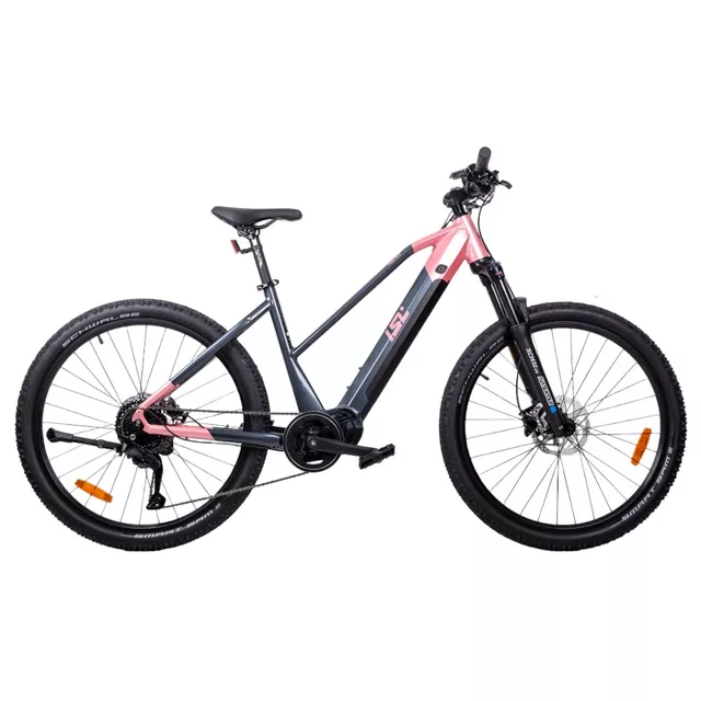 Dámsky horský elektrobicykel inSPORTline ISL Asuki 630 Wh 27,5" - model 2025 - Aqua Blue