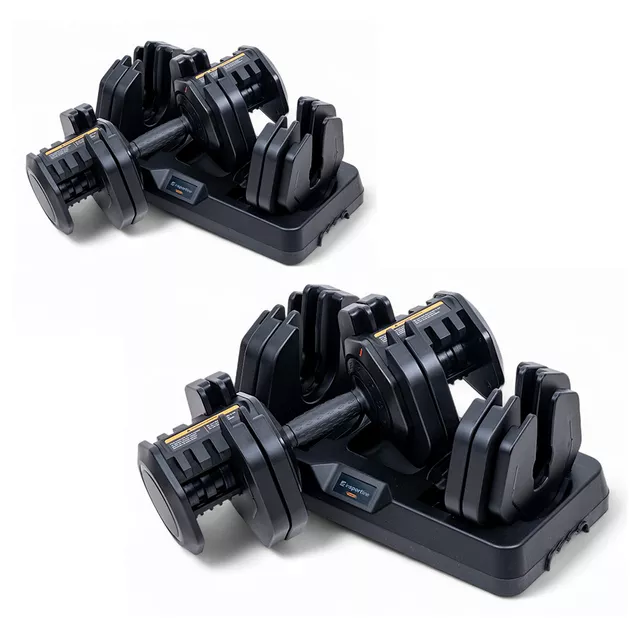 Súprava nastaviteľných jednoručných činiek inSPORTline DuraBell® 2x 5-41 kg