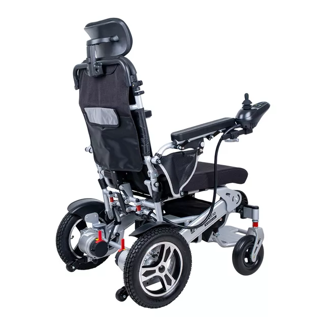 Elektrický invalidný vozík inSPORTline Hawkie Evo II s polohovateľným operadlom 700W - zelená