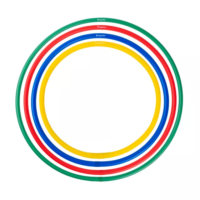 Plastové obruče inSPORTline Hulaho 40-80 cm