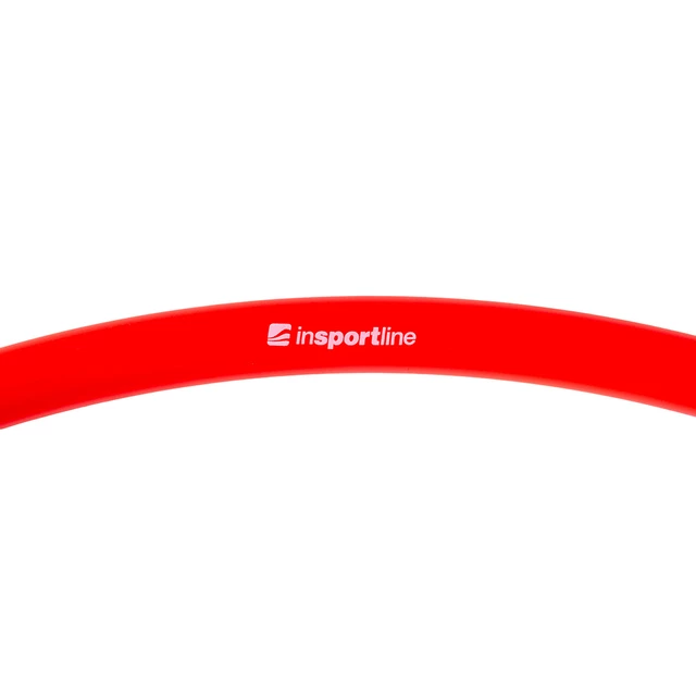 Plastová obruč inSPORTline Hulaho 60 cm červená