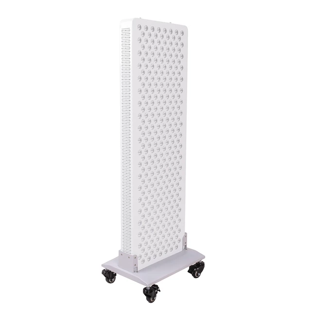 Stojan s kolieskami pre infračervený LED panel inSPORTline Tugare - 2.akosť - biela - biela