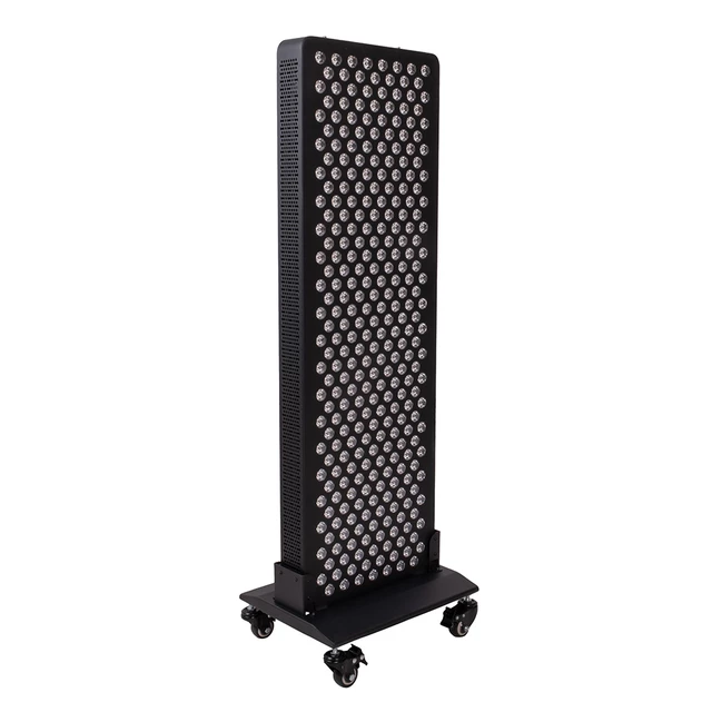 Stojan s kolieskami pre infračervený LED panel inSPORTline Tugare - čierna