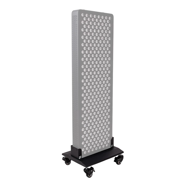 Stojan s kolieskami pre infračervený LED panel inSPORTline Tugare - čierna - čierna