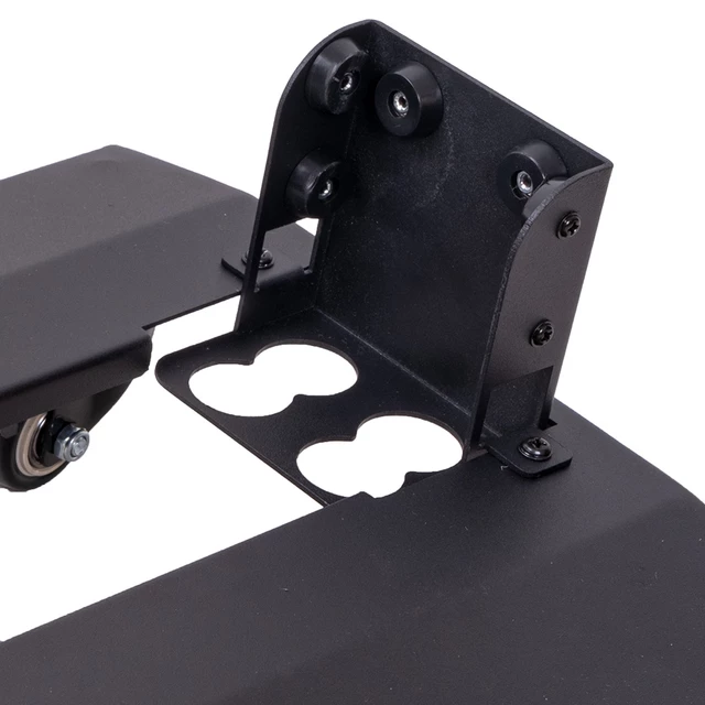 Stojan s kolieskami pre infračervený LED panel inSPORTline Tugare - čierna