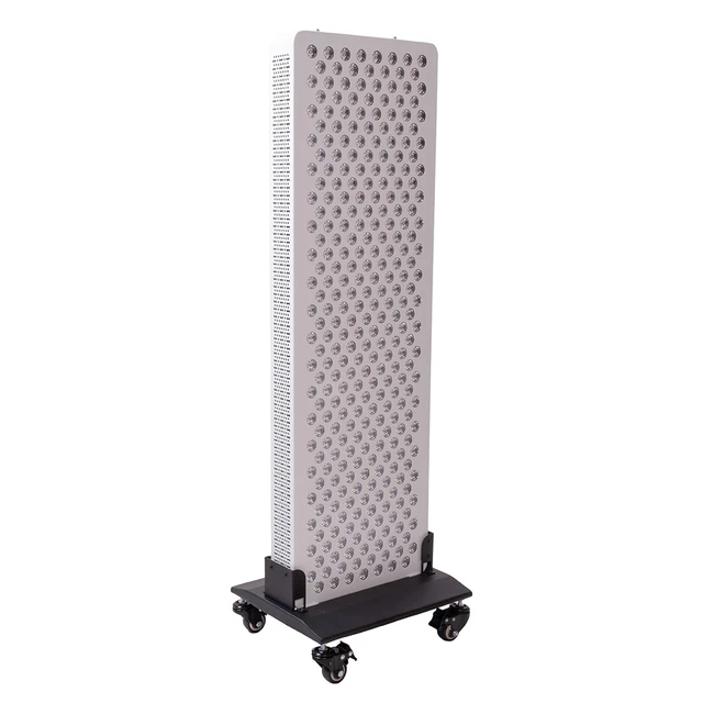 Stojan s kolieskami pre infračervený LED panel inSPORTline Adacer - biela