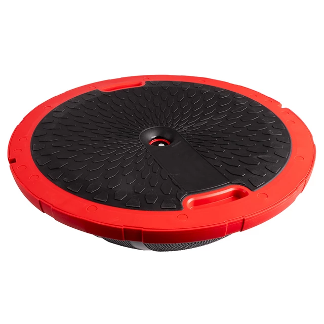 Balančná podložka inSPORTline Dome Edge s gumovými expandérmi 100 cm / 4,6 kg - čierna