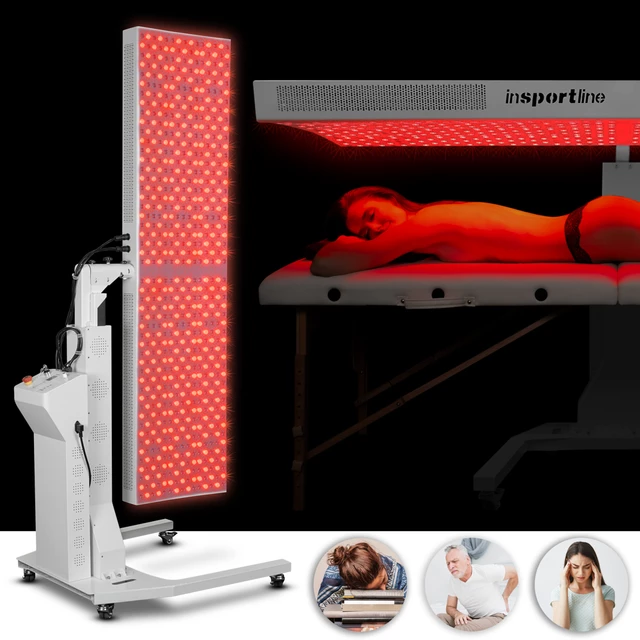 Infračervený LED panel inSPORTline Sumatrin -750 LED - biela - biela