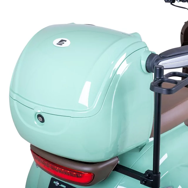 Elektrický štvorkolesový vozík W-TEC Lubica II - červená