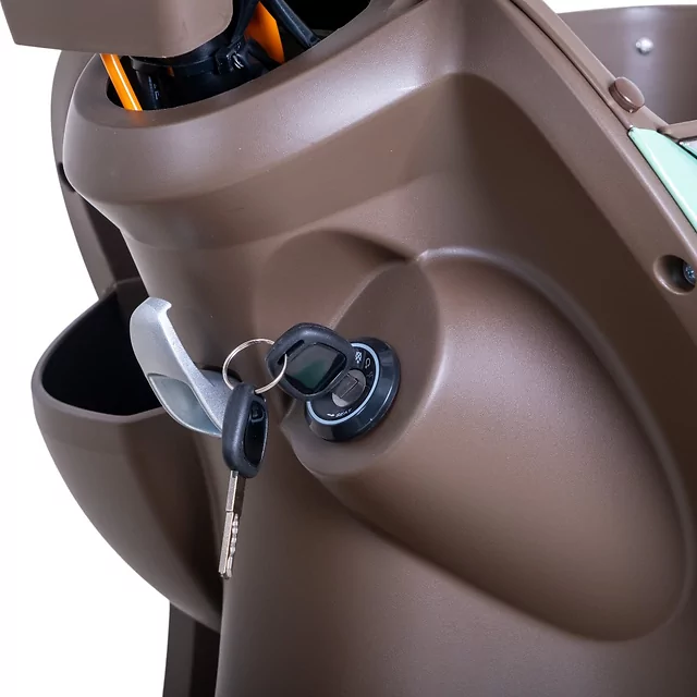 Elektrický štvorkolesový vozík W-TEC Lubica II - červená