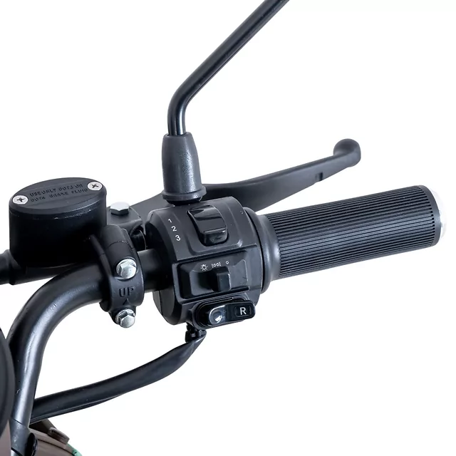 Elektrický štvorkolesový vozík W-TEC Lubica II - červená