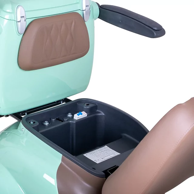 Elektrický štvorkolesový vozík W-TEC Lubica II - červená