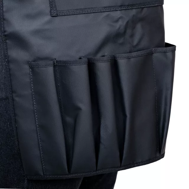 Žiaruvzdorná zástera na grilovanie inSPORTline Aphares 73x65 cm