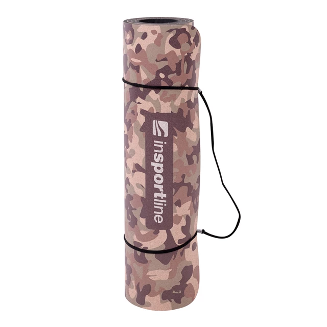 Karimatka inSPORTline Camu 173x61x0,8 cm - hnedý maskáč