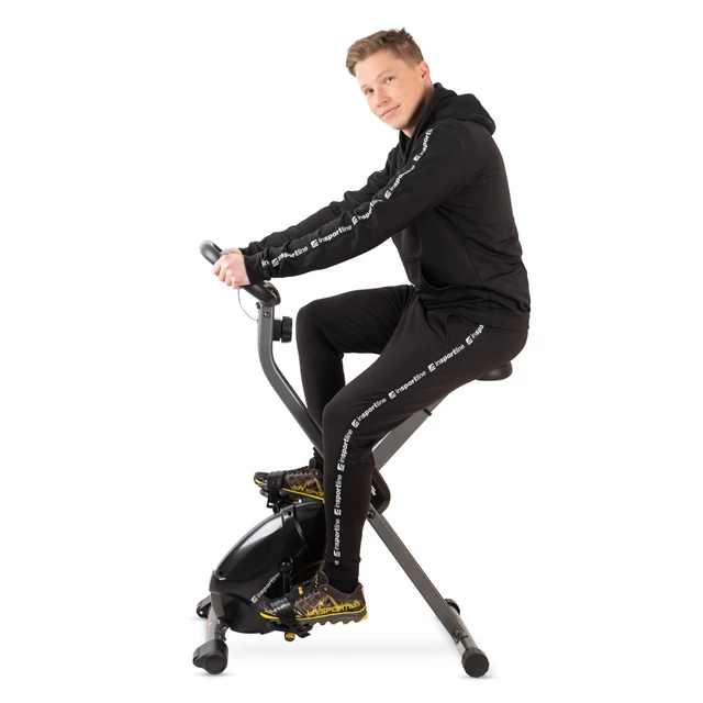 Skladací rotoped inSPORTline Xbike - 2.akosť - čierna