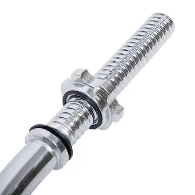 Vzpieračská tyč inSPORTline Combinatore 123cm/30mm s objímkami