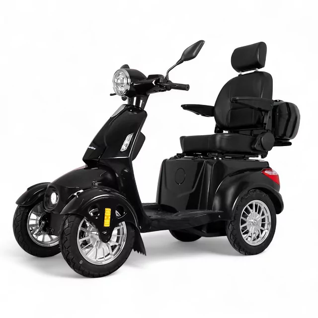 Elektrický štvorkolesový vozík inSPORTline Antun - čierna - čierna