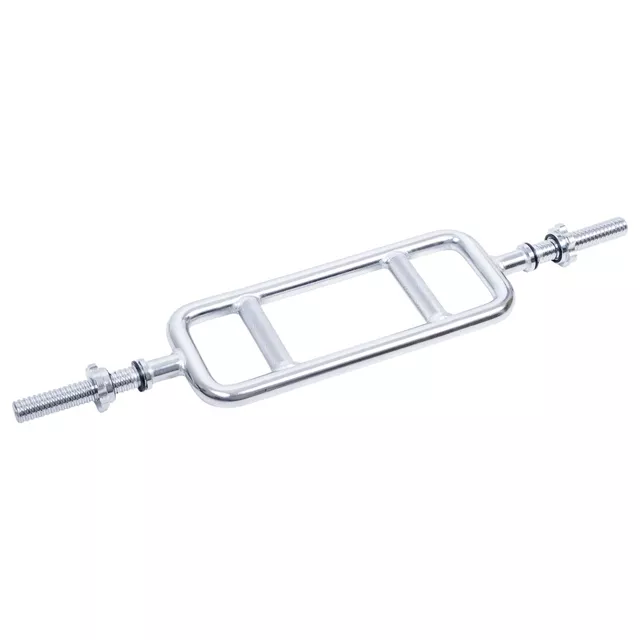 Vzpieračská tyč na triceps inSPORTline Tridabar 88,5cm/30mm s objímkami