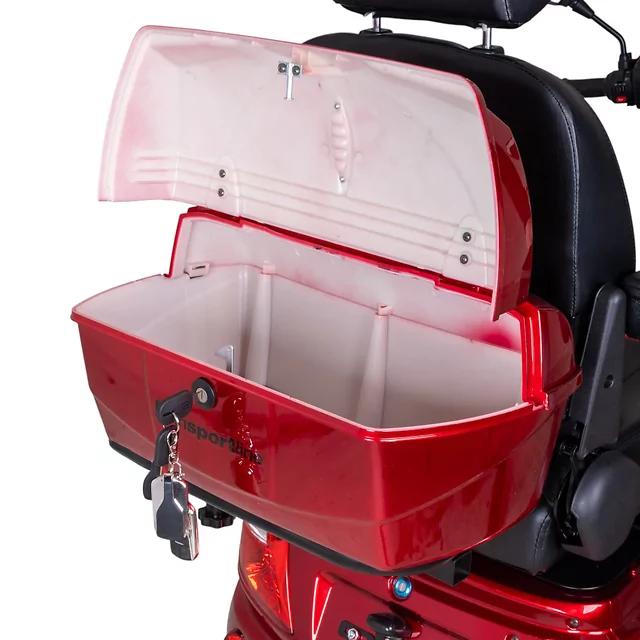 Elektrický štvorkolesový vozík inSPORTline Antun - čierna