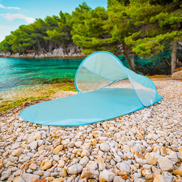 Samorozkladací plážový stan inSPORTline Gondara 140x70x55 cm
