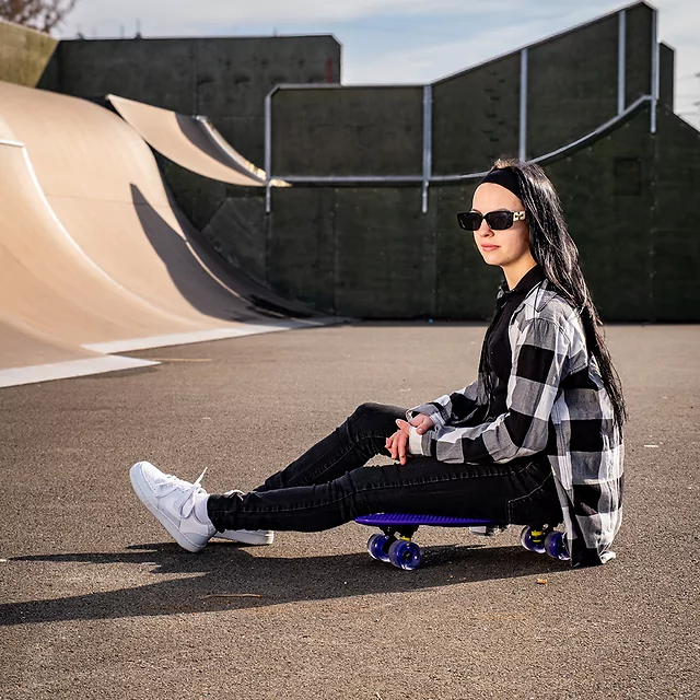 Penny board WORKER Aspy C2 22" so svietiacimi kolieskami