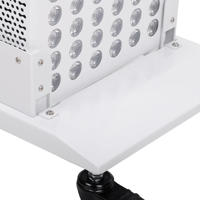 Stojan s kolieskami pre infračervený LED panel inSPORTline Brister - biela